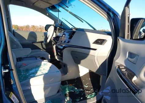 2012 Toyota Sienna Le V6 8 Passenger из США, поврежденный, VIN 5TDKK3DC7CS229883